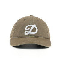Casquette de baseball unisexe à 6 panneaux en polyester/coton, avec logo brodé personnalisé sur le devant, style ethnique sportif, motif feuille/lettre