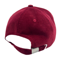 Linda Gorra de Béisbol de Pana con Bordado de Panda, Ajustable, Cálida, Unisex, para Niños, Otoño Invierno, Casual, para Exteriores