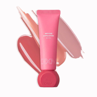 Tube de brillant à lèvres personnalisé de 15 ml avec bouchon à bille, emballage cosmétique vide, applicateur transparent en PETG et bouchon à vis en PETG