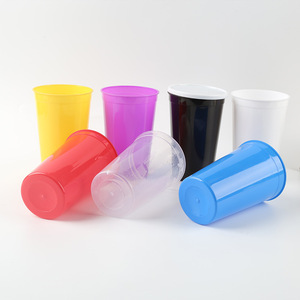 22盎司廉价促销简单光滑个性化一次性塑料派对杯 - Product Image 6