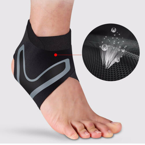 En gros 1 pièce Manchon de soutien de cheville réglable anti-rotation élastique respirant pour la prévention des blessures sportives - Product Image 4