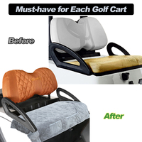 Livraison rapide, serviette de siège pour voiturette de golf, serviettes de voiturette de golf, housses de siège en tissu pour toutes les voiturettes de golf à 2 places