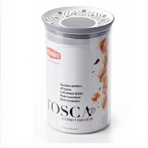 Barattolo <b>plastica</b> (1,2Lt) TOSCA Grigio 55454 - Product Image 3