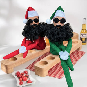 Jouets très demandés : Nouvelle poupée Peep de Noël, poupée décorative de Noël, cadeaux pour enfants, ornements pour fêtes d'intérieur - Product Image 1