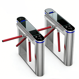 Tourniquet semi-automatique extérieur à double mécanisme avec contrôle d'accès par code QR sur trépied JINYING - Product Image 4