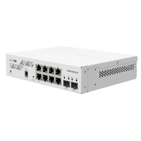 Commutateur MikroTik CSS610-8G-2S+IN neuf avec PoE passif, capacité de 420 Gbps
