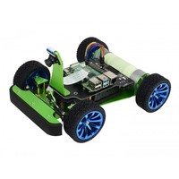 El robot de carreras PiRacer AI alimentado por Raspberry Pi 4 es compatible con el proyecto DonkeyCar