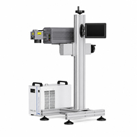 Machine de marquage laser UV 355 nm 5W 10W, graveur laser pulsé pour plastique, verre, métal, électronique, codage de logo, marquage de précision