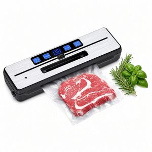 Scelleuse sous vide alimentaire automatique à écran tactile à <span class=keywords><strong>prix</strong></span> abordable avec coupe-sacs et aspiration externe pour la conservation des aliments à usage domestique - Product Image 6