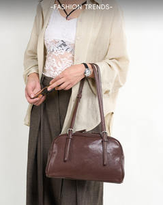 2026 New Genuine Leather <b>Women's</b> Handbag Shoulder <b>Bag</b> Light Luxury Leather <b>Large</b> Capacity <b>Women's</b> <b>Bag</b> - Product Image 1