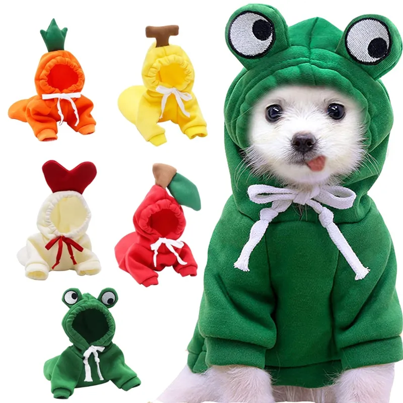 Unipopaw indah musim dingin lucu hangat pakaian hewan peliharaan grosir Anjing khusus Hoodie untuk anak anjing