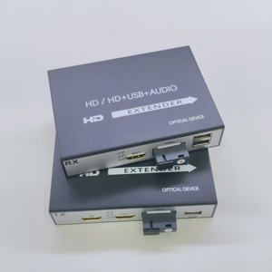 Émetteur-récepteur optique Gigabit SC à fibre unique, 20 km, 1000 Mbps, avec extension HDMI et USB, fourni par la Chine - Product Image 2