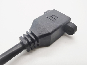 Câble d'extension de montage sur panneau à vis réseau <span class=keywords><strong>Ethernet</strong></span> blindé Cat6e RJ45 M/F - Product Image 6