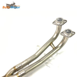 Acier inoxydable titane bleu <span class=keywords><strong>TMAX</strong></span> 500 <span class=keywords><strong>TMAX</strong></span> 530 système d'échappement de <span class=keywords><strong>moto</strong></span> tuyau d'échappement avant complet de <span class=keywords><strong>moto</strong></span> - Product Image 6