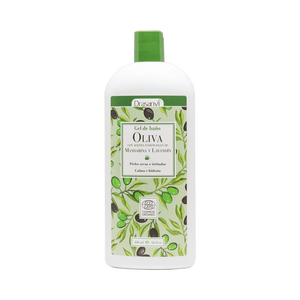Gel douche Drasanvi BIO 500ml Ecocert à l'huile d'olive, parfum de jasmin, ingrédients à base de plantes et de niacinamide, rafraîchissant et nourrissant - Product Image 1