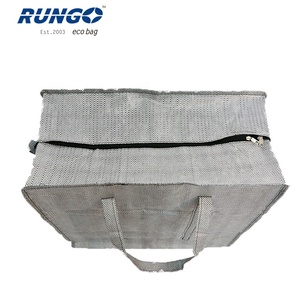 Popolare Borsa in Tessuto PP Grigio per Imballaggio Bagagli Extra Resistente alla Moda Africana - Product Image 6