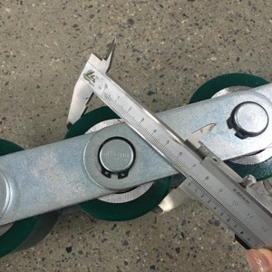 Cadena de Tensión para Escaleras Mecánicas de 8 Rodillos, 75*60*6004mm, Rodillos Verdes, Paso de 85mm, Cadena de Presión, Repuestos para Escaleras Mecánicas - Product Image 4