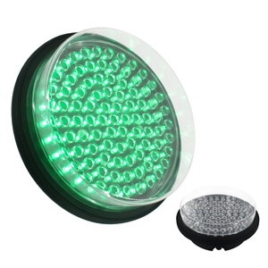 Module de feux de circulation LED 200 mm, rouge, jaune, vert, lampe de signalisation circulaire, unité de remplacement DC12V DC24V/AC220V - Product Image 1