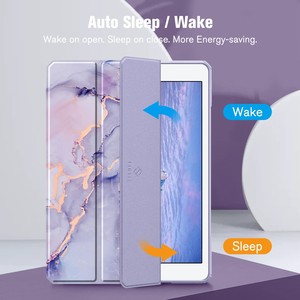 Tablettes transparentes de haute qualité étui en polyuréthane intelligent à rabat pour iPad AIR 11 Pro 11 2024 pour iPad air 5 2022 air4 10.9 - Product Image 4