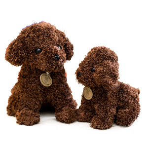 Simpatici giocattoli animali per cani di peluche realizzati in OEM realistici veri cani di peluche per cuccioli di Labrador - Product Image 1