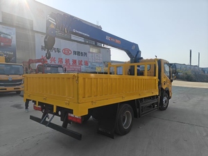 Truk Dongfeng 4x2, Truk Pikap dengan <span class=keywords><strong>Crane</strong></span> Shenbai 4 Ton, <span class=keywords><strong>Crane</strong></span> Hidrolik Stiff Boom untuk Dijual - Product Image 4