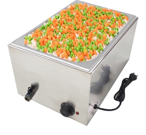 Baño María Profesional de Acero Inoxidable de 600W para Catering y Restaurantes - Product Image 2