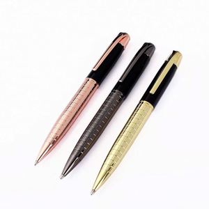 High Quality Metal Ballpoint <b>Pen</b> with logo Business Signature Metal <b>Pen</b> Black Customizable Luxury Rollerball <b>Pen</b> for Enterprises - Product Image 1