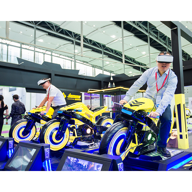 Motorcycle Racing Simulator Virtual Reality Driving Game Machine Car Driving Training Simulator