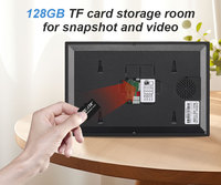 Nuevo Videoportero Inteligente con Pantalla HD de 7 Pulgadas y WIFI, 1080P, Tuya, Sistema de Intercomunicación de 4 Cables para Casa o Villa