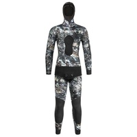 Kustom 3mm 5mm Yamamoto Neoprene Camo emas Titanium lapisan lapisan Gbs Spearfishing pakaian selam