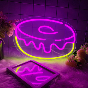 LED Neon <b>Light</b>, multi-color <b>wall</b> decor, <b>plug</b> powered, static display, ideal for bar decoration. - Product Image 2