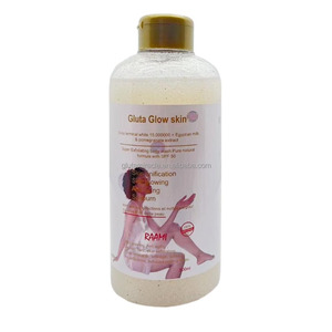 Gel Doccia OEM Logo Gluta Glow per Schiarire la Pelle, Rimuovere Macchie Scure, Uniformare il Tono della Pelle e Rassodarla, Eliminare Brufoli, Vene Verdi e Segni Solari - Product Image 4