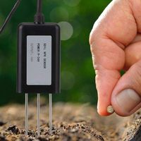 Capteur de sol intelligent pour l'agriculture, à faible coût, RS485 0-3.3V SDI12 sans fil, intégré, mesure de la température, de l'humidité, du pH, de l'EC, du NPK