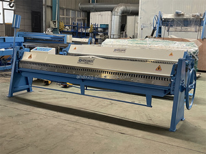 Machine à plier de feuille galvanisée <span class=keywords><strong>manuelle</strong></span>, plaqueuse de plaques en aluminium, à bride thf - Product Image 2