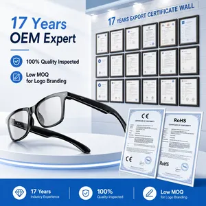 Lunettes Intelligentes IA 2026 avec Traduction en Temps Réel (165 Langues), Assistant Vocal et <span class=keywords><strong>Audio</strong></span> Sans Fil pour Voyages d'Affaires - Product Image 6