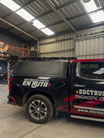 Bâche rigide en alliage d'aluminium étanche pour Toyota, Ranger, Isuzu D-Max - Installation robuste sans perçage