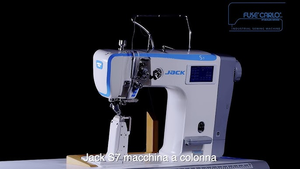 Nouvelle machine à coudre industrielle <span class=keywords><strong>JACK</strong></span> S7-92 à double aiguille <span class=keywords><strong>pour</strong></span> toile, cuir, chaussures, chapeaux et patchs - Product Image 4