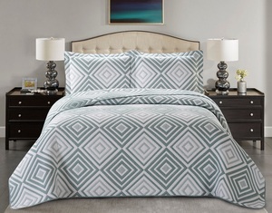 New phổ biến Jacquard mền Comforter bedding Set Quilt Set bộ đồ giường thiết kế độc đáo có thể giặt và bền cho phòng - Product Image 4