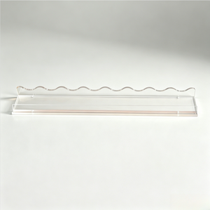 Luxe Mahjong Acryl Wave Rack en Pusher Amerikaanse stijl 2-in-1 tafel voor schaak- en kaartspellen 17,5 inch - Product Image 6