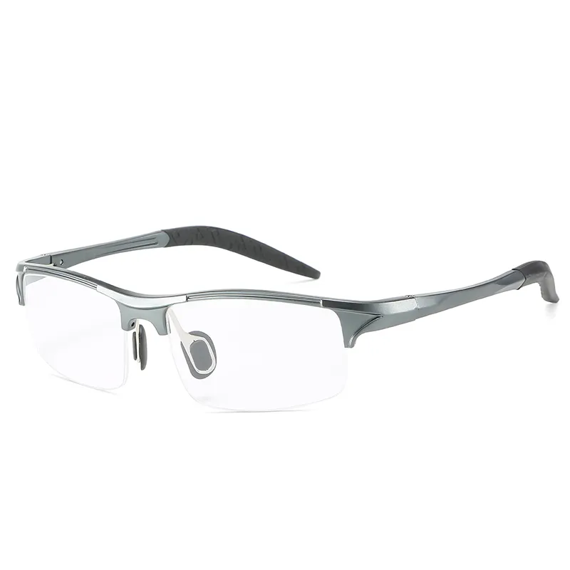 Çin fabrika moda ultralight alüminyum spor gözlük gözlük çerçeveleri adam spor gözlük optik çerçeve
