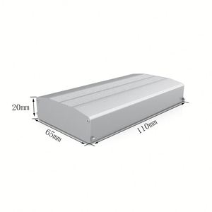 Hongfa Shunda HF-A-14 OEM Custom Aluminum Alloy IP54 Control <b>Box</b> with Powder Coating Customizable Length - Product Image 1