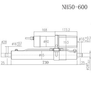 Cilindros Hidráulicos Miniatura de Alta Resistencia Directo de Fábrica, Actuadores de Cañón de Niebla de Funcionamiento por CC Disponibles para la Venta - Product Image 4