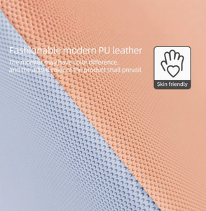 Cambiador de Bebé Impermeable de Cuero PU, Colchoneta para Pañales con Bordes de Seguridad Contorneados, No Tóxico, para Mesa de Bebé o Colchón de Recién Nacido - Product Image 4