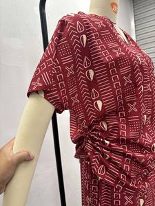 GX7261 бутик модная 2025 Осенняя женская одежда бутик уличная одежда с коротким рукавом с принтом V-образным вырезом и брюки комплект из 2 предметов - Product Image 6