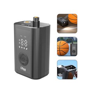 Custom <b>Log</b> New Portable Bottom Needle Storage Sport Soccer BasketBall Rugby Volleyball Smart Mini Electric Wireless Ball Pump - Product Image 2