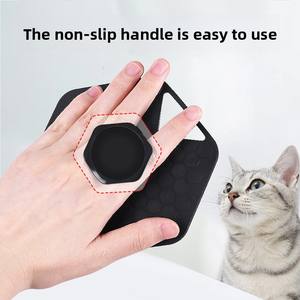 Cepillo de Baño para Mascotas de Plástico, Herramienta de Masaje y Belleza para Perros y Gatos - Product Image 4