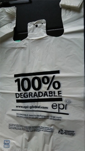 ถุงเสื้อยืดพลาสติกย่อยสลายได้ทางชีวภาพแบบกำหนดเองได้ - Product Image 5