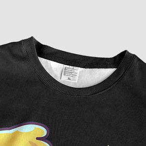 Sudadera de Cuello Redondo con Estampado Completo para Hombre, Talla XL, Corte Holgado, Transpirable, para Uso Diario, Bolsillo con Parche 3D, Impresión Digital - Product Image 1