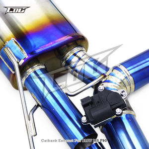 Tubo de escape de titanio COC para BMW M5 F90 G90 <span class=keywords><strong>M8</strong></span> <span class=keywords><strong>M850i</strong></span> 4,4 T 2018-2023 OEM Valvetronic sistema de escape Catback - Product Image 4