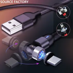 Магнитные Кабели для телефона Тип c, быстрая зарядка, магнитные usb-кабели, магнитный кабель для передачи данных